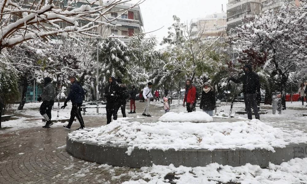 Κακοκαιρία Κάρμελ-Λαγουβάρδος: Νέα ψυχρή εισβολή από την Παρασκευή-Θα "ασπρίσει" και η Αθήνα το Σάββατο